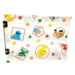 Sesame Street Kids Pillowcase Featuring Beloved Characters Big Bird Cookie Monst